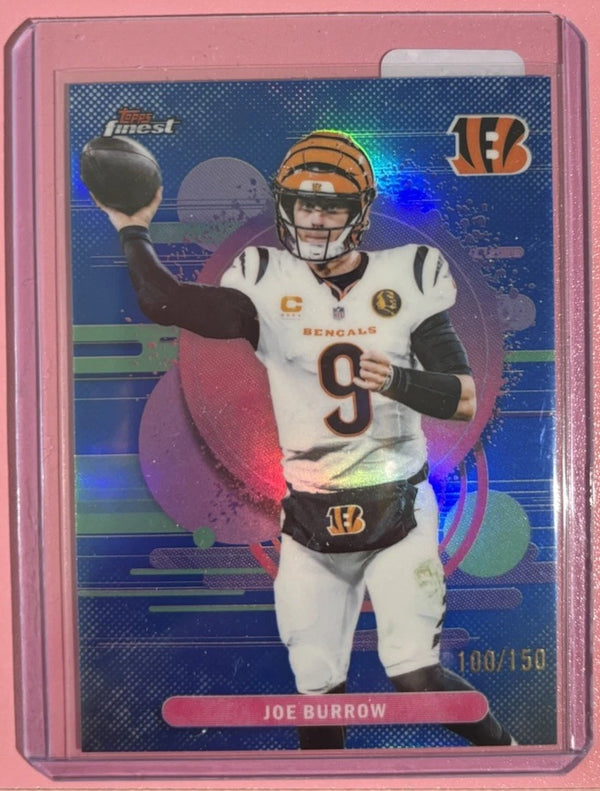 Topps Finest Joe Burrow Cincinnati Bengals #128 NFL Football Card /150