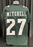 Philadelphia Eagles Quinton Mitchell Signed Custom Green Jersey JSA