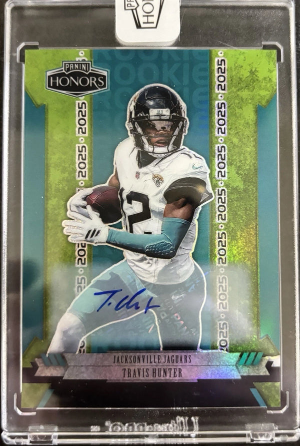 2025 Panini Honors 2005 Rookies Signatures Travis Hunter /15 Jaguars