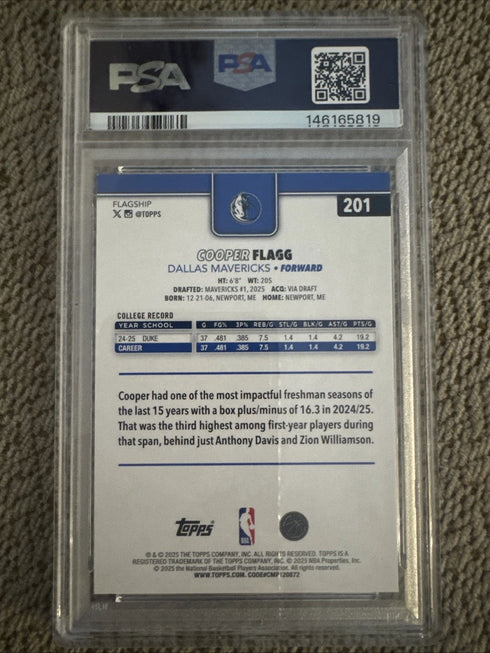2025-26 Topps - Cooper Flagg #201 (RC)