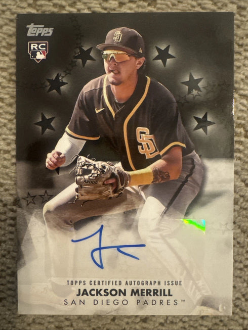 2024 Topps Series 2 JACKSON MERRILL RC Auto /199 π₯π₯π₯
