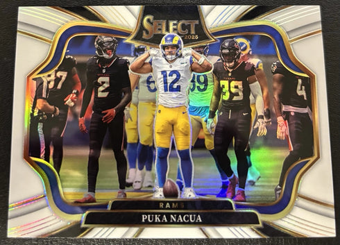 2025 Panini Select Puca Nacua Field Level /35 Rams