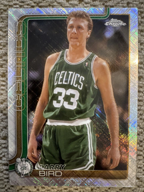 2025-26 Topps Chrome Basketball Sky Light Larry Bird #243
