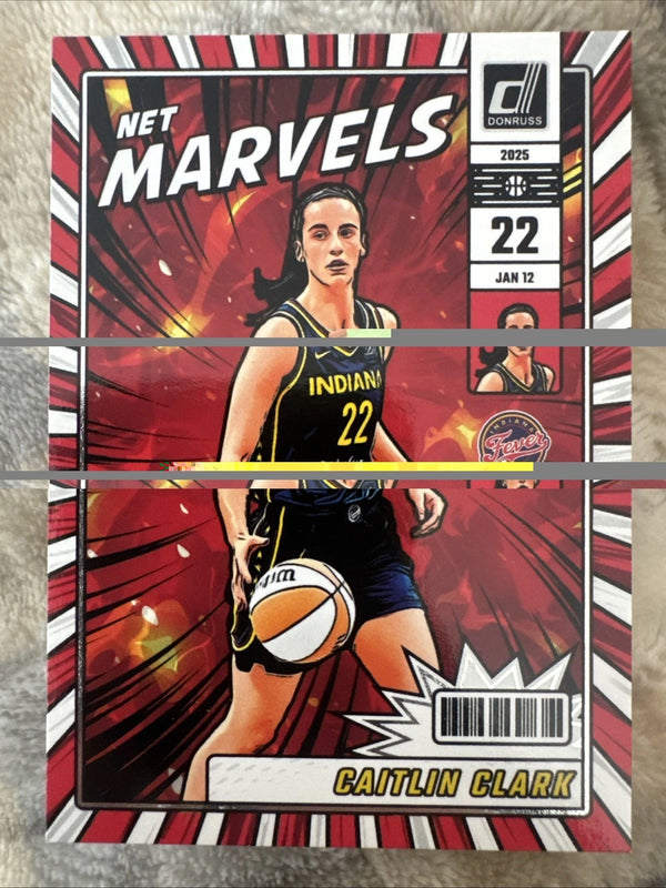 2025 Panini Donruss WNBA - Net Marvels Caitlin Clark #19