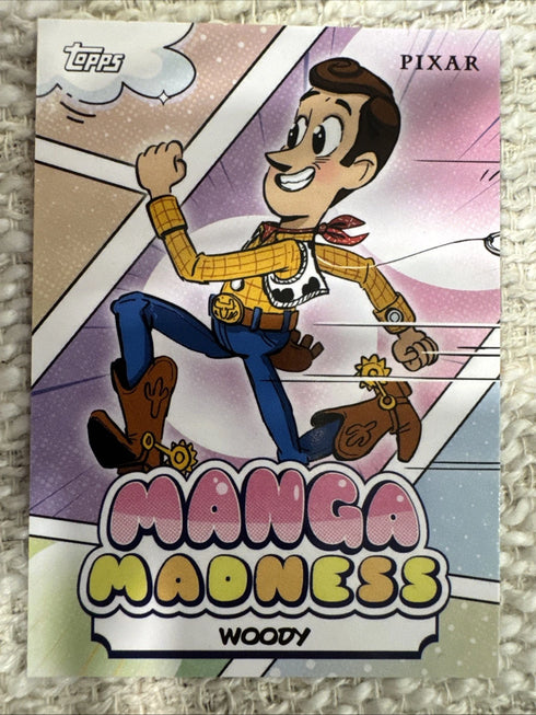 Woody 2026 Topps Disney Neon Manga Madness #MM-1