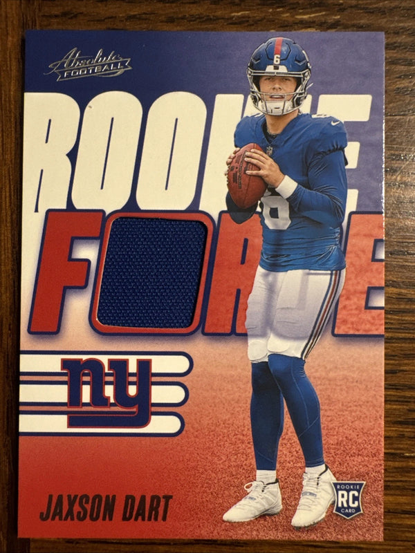 2025 Panini Absolute Jaxson Dart Rookie Force Relic
