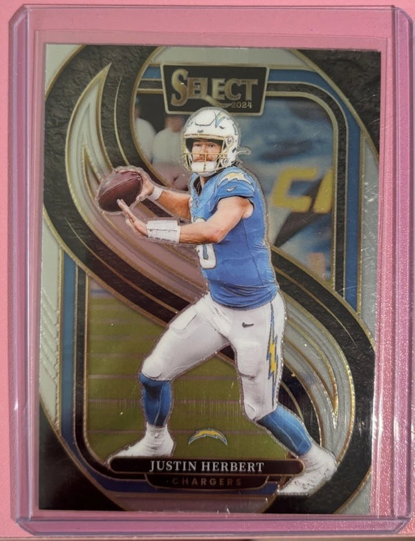 Panini 2024 Select Premier Level Base Justin Herbert #131 Chargers NFL Card