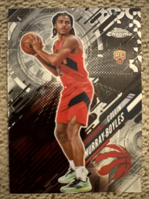 2025-26 Topps Chrome Basketball Collin Murray-Boyles RC Go Time #GT23