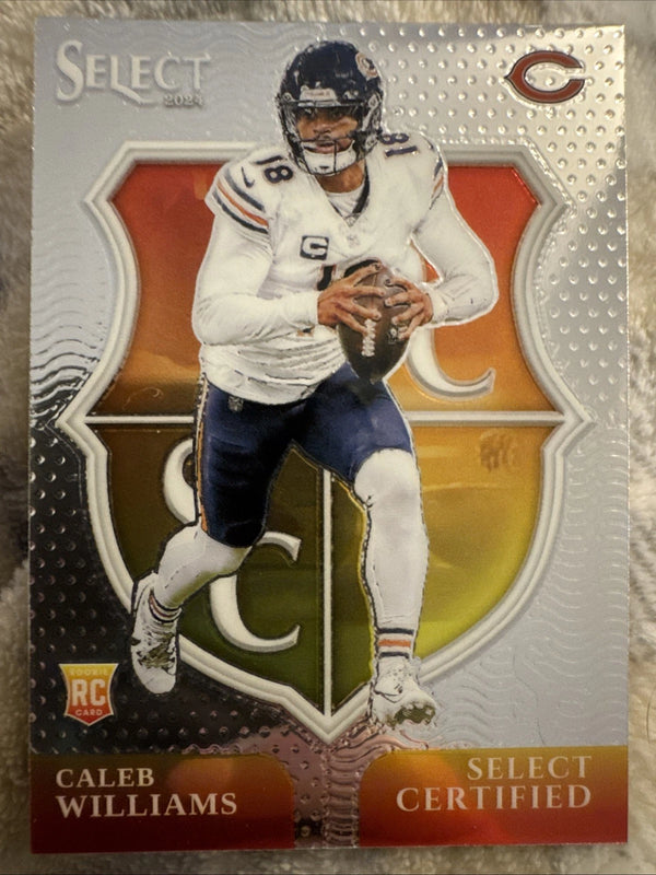 Panini 2024 Select Certified Rookie Insert Caleb Williams Chicago Bears #1