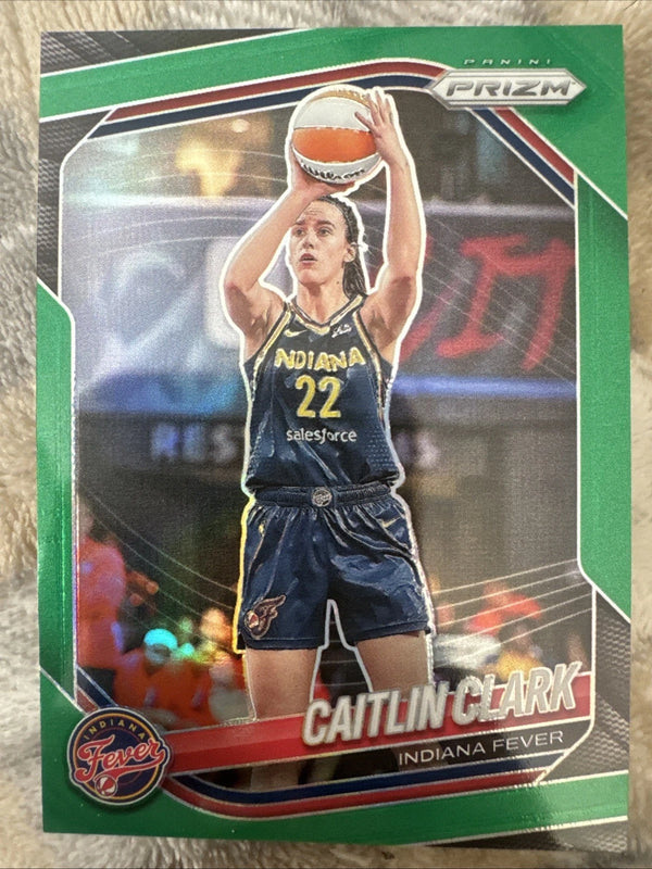 2025 Panini Prizm WNBA - Caitlin Clark #22 Green Prizm