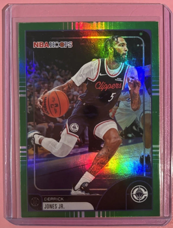 Derrick Jones Jr. 2025-26 Topps NBA Hoops #256 Green Hoops Clippers