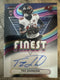 Topps 2025 Finest Tez Johnson Buccaneers Rookie Finest Autographs Auto RFA-TZJ