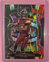 2025 Panini Select - Jayden Daniels Concourse Blue and Red Prizm Shock #88