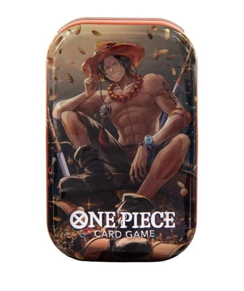 One Piece Tin Pack Set Vol. 2 Portgas D. Ace Tin FACTORY SEALED