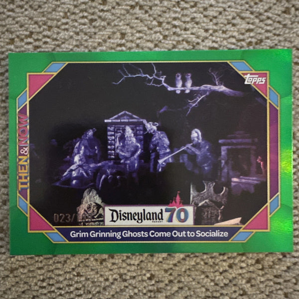2025 Topps Disneyland 70th Anniversary Grim Grinning Ghosts Come Socialize/199