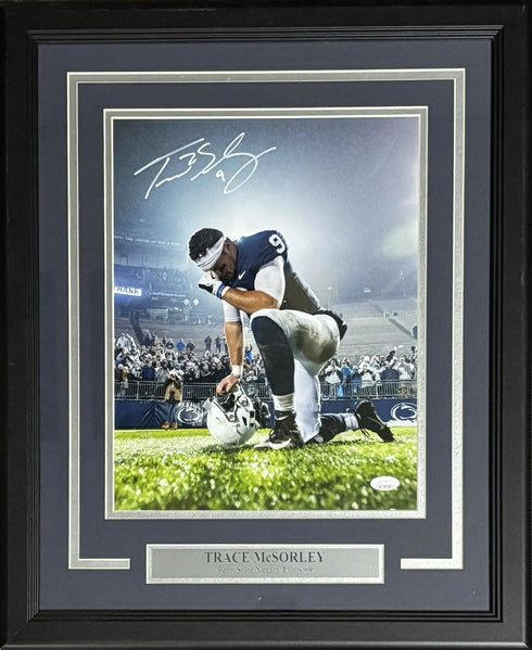 Penn State Trace McSorely Signed Framed 11x14 Photo JSA