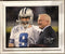 Dallas Cowboys Tony Romo Jerry Jones Signed Framed 8x10 Photo JSA Cert