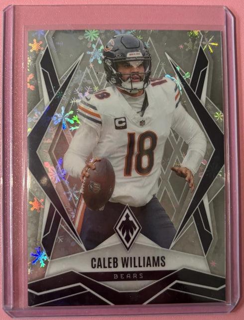 2025 Phoenix Silver Caleb Williams #11 Chicago Bears Football Card
