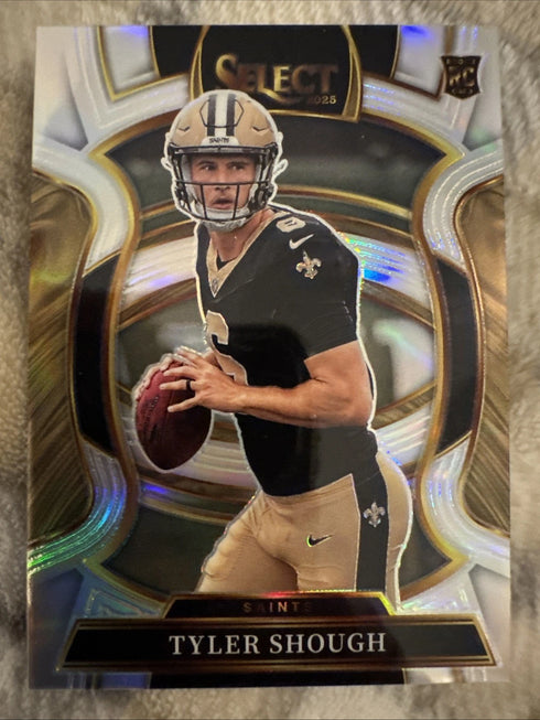 2025 Panini Select - Concourse Tyler Shough #41 Silver Prizm (RC)