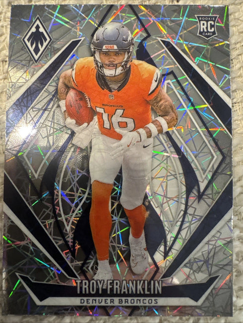2024 Panini Phoenix Troy Franklin Rookie #244 Denver Broncos Football Card
