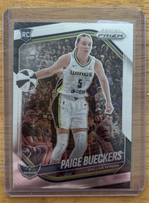 Paige Bueckers 2025 WNBA Prizm #5 RC Rookie Wings