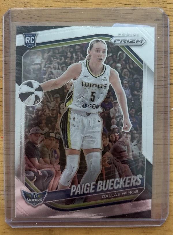 Paige Bueckers 2025 WNBA Prizm #5 RC Rookie Wings