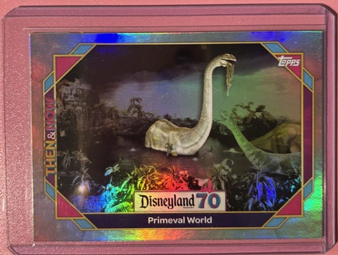 Topps Disneyland 70th Anniversary Primeval World Rainbow #7