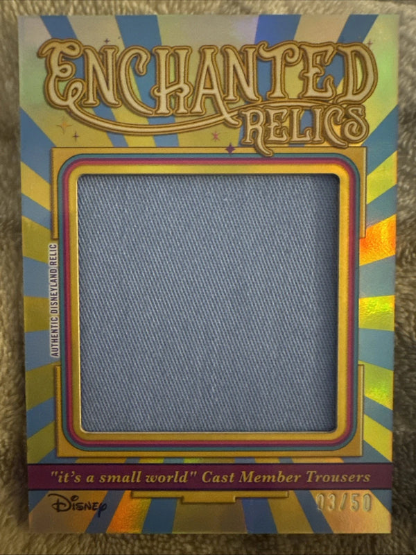 2025 Topps Disneyland 70th Anniversary Haunted Mansion Trousers Relic /50