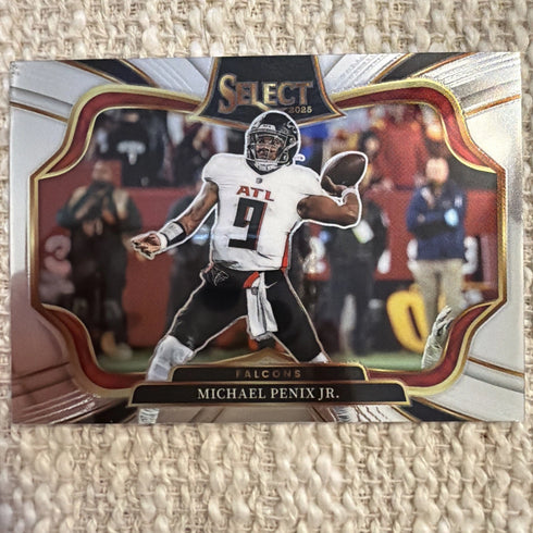 2025 Panini Select Michael Penix Jr. Field Level Base #446 Atlanta Falcons