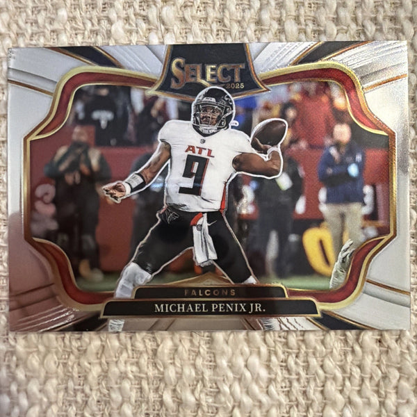 2025 Panini Select Michael Penix Jr. Field Level Base #446 Atlanta Falcons