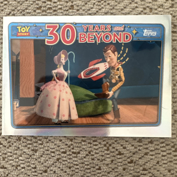 2025 Topps 30 Years of Toy Story #30Y-18 Woody, Look Under Your Boot