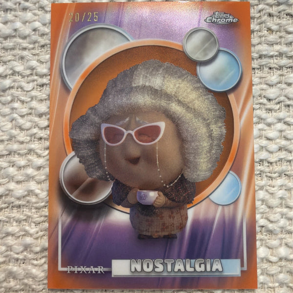 2026 Topps Chrome Pixar Nostalgia #178 /25