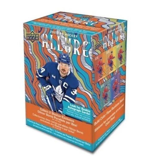 2025/26 Upper Deck Allure Hockey Blaster Box