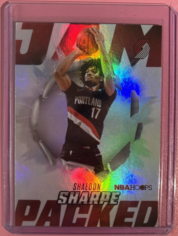 Topps 2026 NBA Hoops Packed Insert JP-9 Shaedon Sharpe Portland Trail Blazers