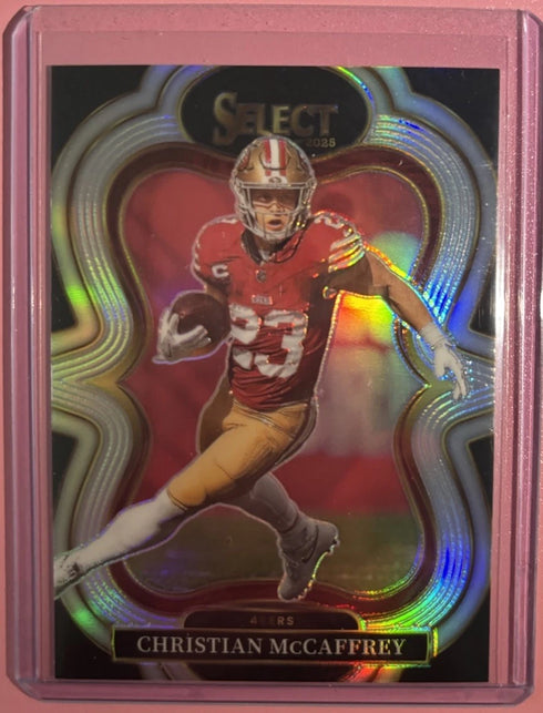 Panini 2025 Select Christian McCaffrey #317 Prizm /199 49ers Refractor