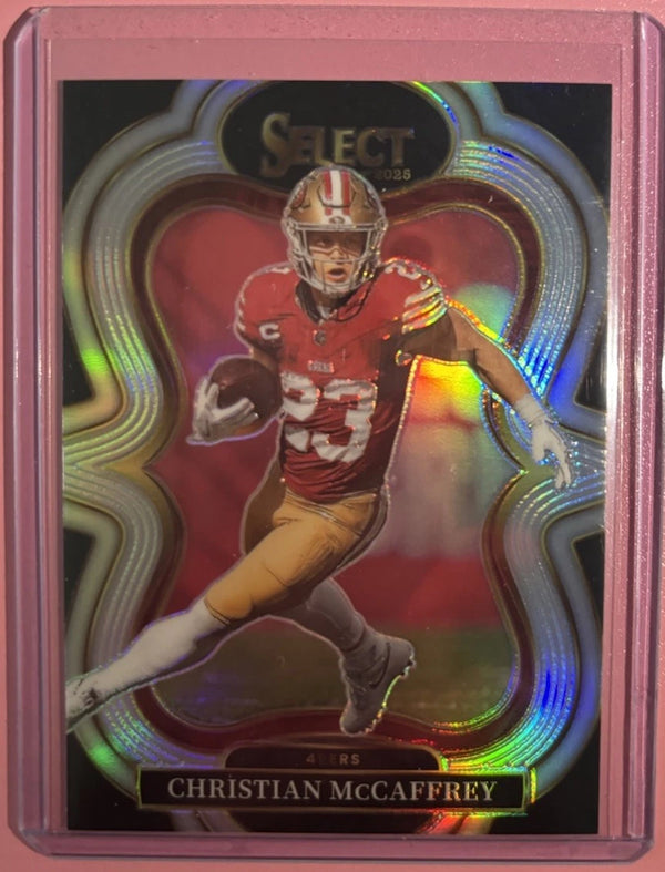 Panini 2025 Select Christian McCaffrey #317 Prizm /199 49ers Refractor