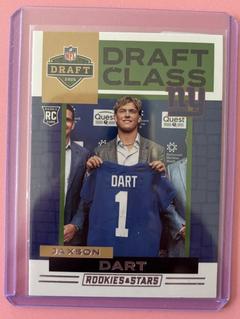 2025 Panini Rookies & Stars - Draft Class Jaxson Dart #17 (RC) New York Giants