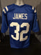 Edgerrin James Indianapolis Colts Signed Jersey Beckett COA