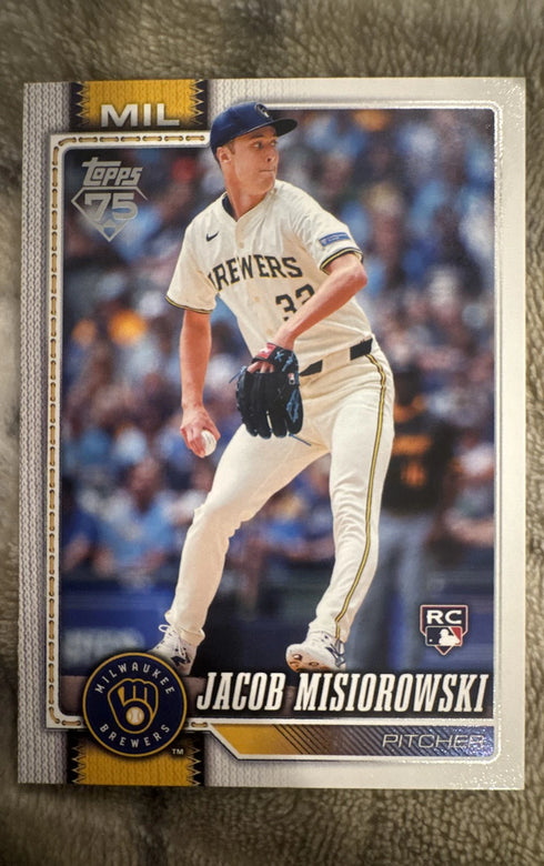 2026 Topps Series 1 - Jacob Misiorowski #10 (RC)