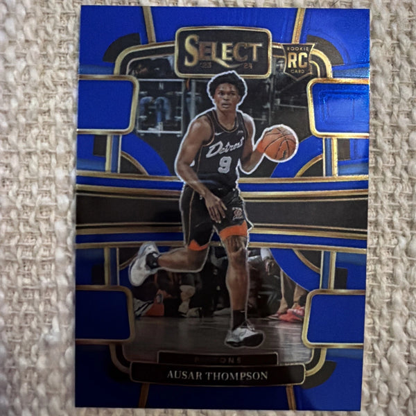2023-2024 Panini Select Prizm Ausar Thompson RC Detroit #95
