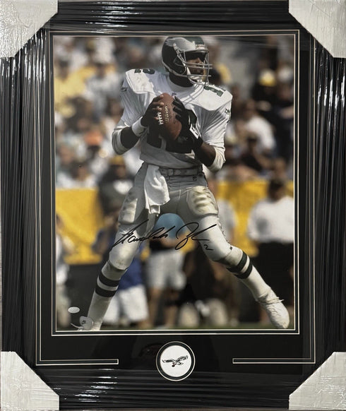 Randall Cunningham Philadelphia Eagles Signed 16x20 framed Photo GTSM