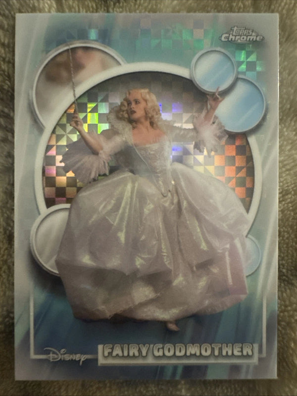 2026 Topps Chrome Disney #180 Fairy Godmother X-Fractor