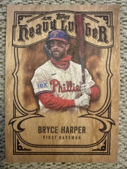 2026 Topps Series 1 Bryce Harper Heavy Lumber Case Hit - Philadelphia Phillies