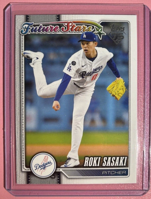 Topps 2026 Series 1 Future Stars Roki Sasaki #66 Los Angeles Dodgers