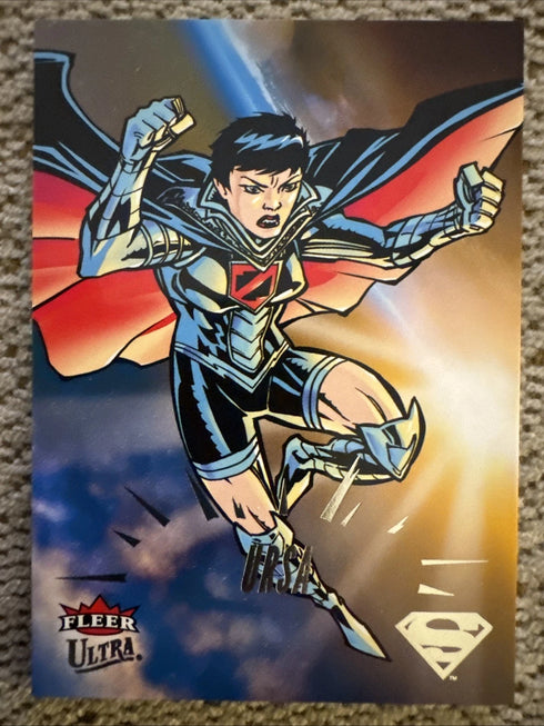Fleer Ultra Superman 2005 Green Insert #96 Ursa Scott McDaniel