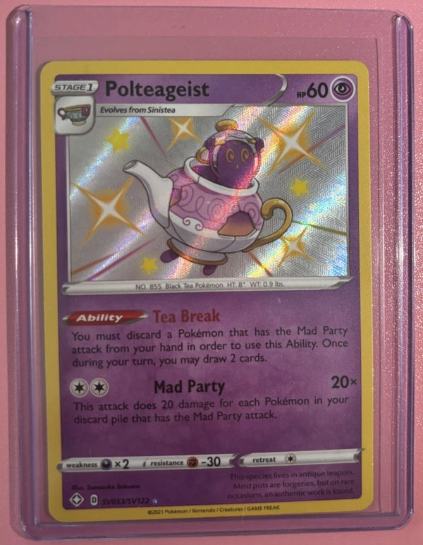 Polteageist SV053/SV122 Shining Fates: Shiny Vault Holo