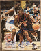 Cleveland Cavs Shawn Kemp NY Knicks Larry Johnson Signed 11x14 Photo