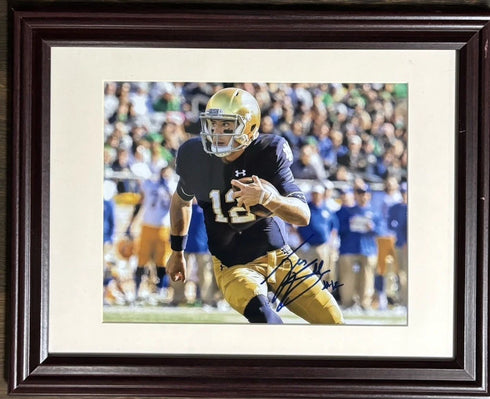 Notre Dame Ian Book Autographed 8x10 Framed Photo
