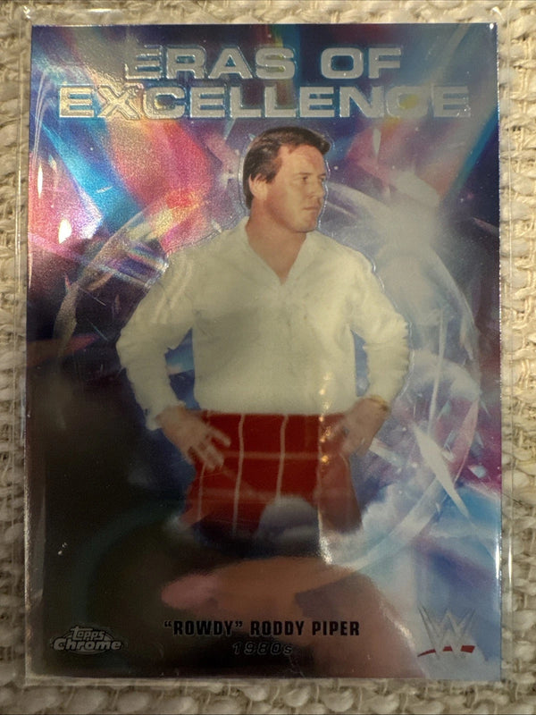 2026 WWE Topps Chrome - #ERA-30 Rowdy Roddy Piper Eras of Excellence
