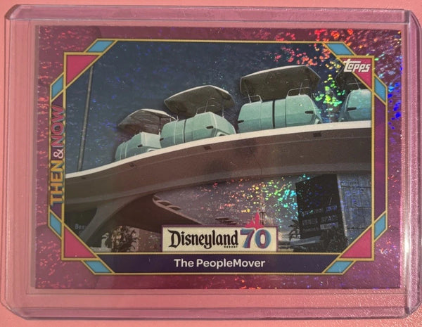 2025 Topps Disneyland 70 The PeopleMover Pink Shimmer